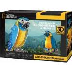 Comandante 3D Sapphire Macaw Puzzle 94el National Geographic DS1097H Cubic Fun