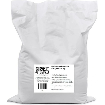 Šmajstrla Život bez lepku Pohanková mouka 5 kg