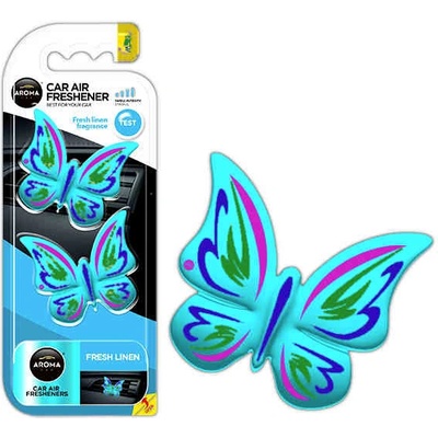 Aroma Car BUTTERFLY Fresh Linen