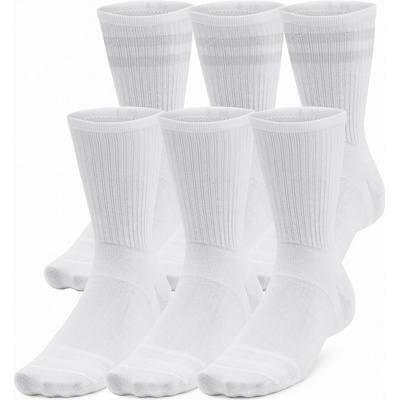 Under Armour Essential 6Pk Crew biela