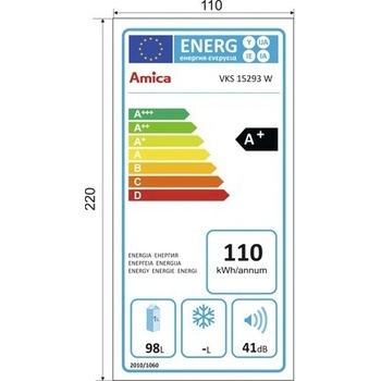 Amica VKS 15293W