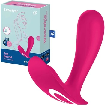 Интимен стимулатор, носещ се под бикините, 11см. - Top Secret (SATISFY330)