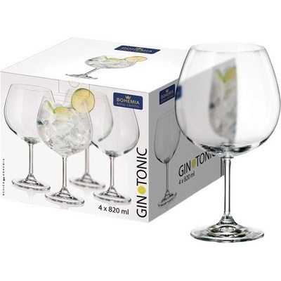 Bohemia Crystal Gin Tonic sklenice na míchané nápoje 4 x 820 ml – Hledejceny.cz
