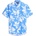 Tommy Hilfiger Риза с къс ръкав Tommy Hilfiger Men's Patterned Short Sleeve Shirt - Blue Spell/AOP