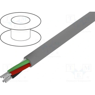 Alpha Wire 1898/4C SL001 Alpha Essential C&C 4x18AWG nestíněný 300V 305 m