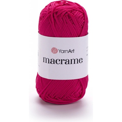 YarnArt Macrame 163 - svítivá červená