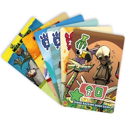 Detestable Games Dodos Riding Dinos: The mystical deck of Critters Riding Creatures EN