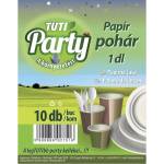 TUTI Хартиени чаши за еднократна употреба TUTI Party 1 dl, 10 броя/опаковка