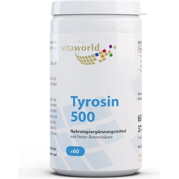 Vita World L-Тирозин 500 mg 60 капсули | Vita World (16134671 VW)