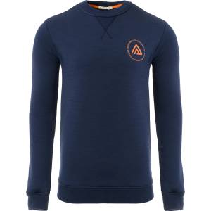 Aclima Мъжки вълнен пуловер Aclima Fleecewool V2 Crewneck Fleece jumper - Navy Blazer - размер XS (005-4705-0210)