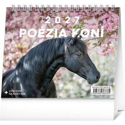 NOTIQUE stolový Poézia koní 16,5 × 13 cm 2027