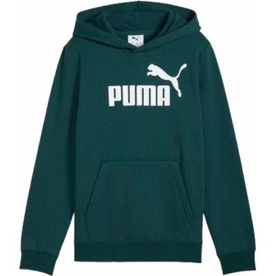 Puma Essentials No.1 Logo Hoodie FL G tmavo zelená