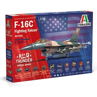 Italeri Lockheed Martin F 16C Fighting Falcon War Thunder 1:48