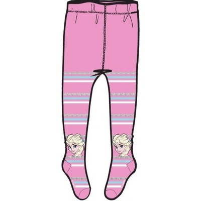 E plus M dívčí dětské punčocháče Ledové království Frozen Elsa růžové