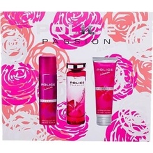 Police Passion Woman EDT 100 ml + tělový krém 125 ml + deodorant 200 ml dárková sada