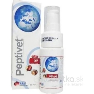 Peptivet Oto gél 25 ml