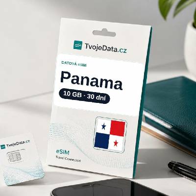eSIM Panama 10 GB / 29 dní