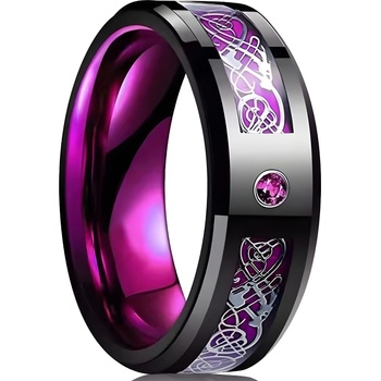 HARAHU Пръстен GA-31921 - Черен / Лилав / 65mm KP31921 (GA-31921)