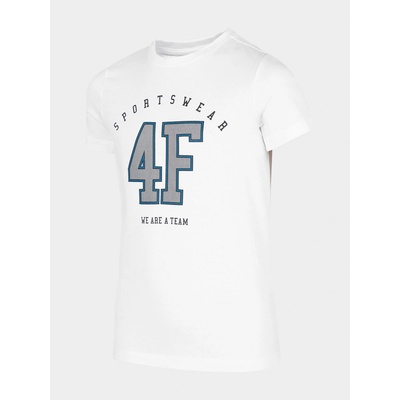 4F t shirt HJZ22 JTSM008 bílá