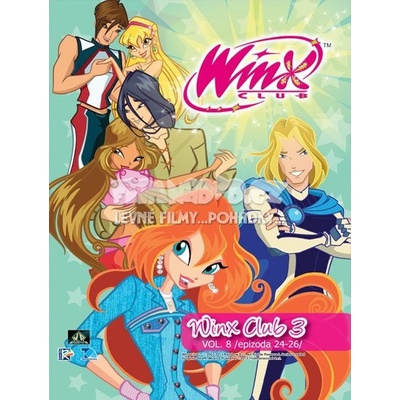 Winx Club - 3. série, epizody 24-26 DVD
