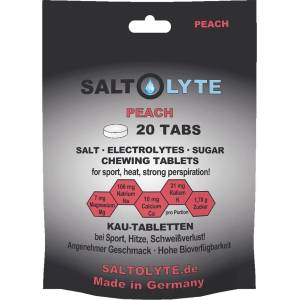 SALTOLYTE 20 дъвчащи таблетки със сол и електролити - Peach
