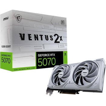 MSI GeForce RTX 5070 VENTUS 2X OC WHITE 12GB GDDR7 192bit
