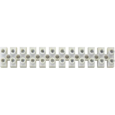 EMOS Svorkovnica 12×6,0 mm biela, 10ks 71047 3146000400