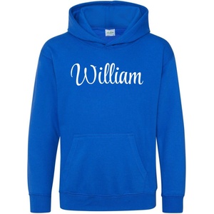 AWD Детски суичър AWD Unisex Kids Cotton Pull Over Hoodie - Royal Blue