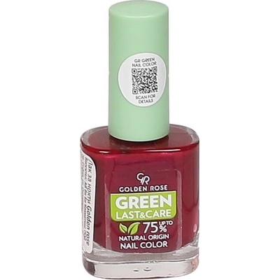 Лак за нокти golden rose green във виолетово бордо