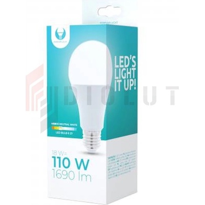 Forever Light LED žiarovka E27 A65 18W 230V 4500K 1690lm