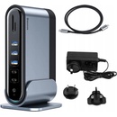 Baseus Working Station Three-Screen Multifunctional Type-C HUB Adapter CAHUB-DG0G