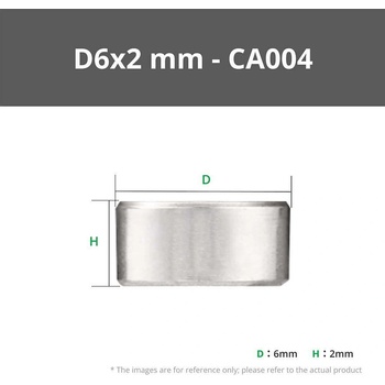 Bambu Lab Неодимови постоянни магнити Bambu Lab NdFeB N35 - Различни размери - 10 броя в пакет