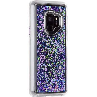 Case-Mate Glow Waterfall Case - дизайнерски кейс с висока защита за Samsung Galaxy S9 (лилав)