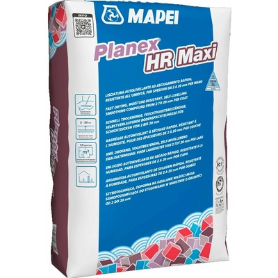 MAPEI Planex HR Maxi samonivelizačná malta na vyrovnanie podláh 25 kg šedá