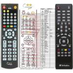 GENERAL VERBATIM MEDIASTATION HD DVR - съвместимо дистанционно управление на марката General (MEDIASTATION HD DVR) Дистанционно