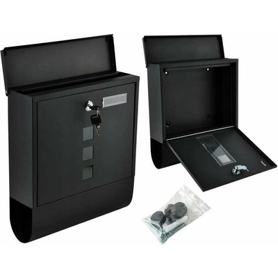 Malatec 6244 Schránka na dopisy černá – Zboží Mobilmania