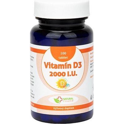 Zelená Lekáreň Trix Vitamín D3 2000 I.U. 100 tabliet