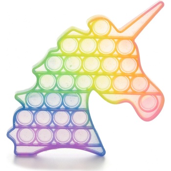 Pop It Rainbow antistresová hračka jednorožec