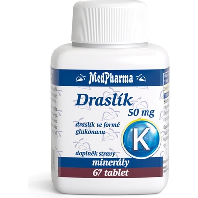 MedPharma Draslík 50 mg 67 tablet