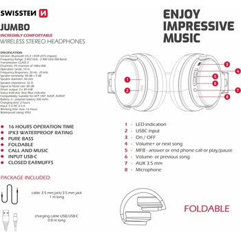 Swissten Jumbo