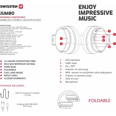 Swissten Jumbo