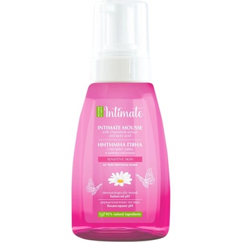 Nature of Agiva Intimate Интимна пяна с млечна киселина и лайка, 250 ml