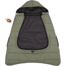 CuddleCo Comfi-Cape do kočíka/autosedačky/nosič 2v1 25x12cm čierny/khaki