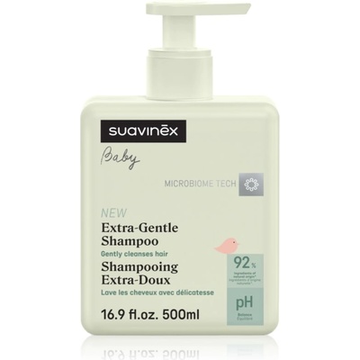 Suavinex Baby Extra-Gentle Shampoo нежен шампоан за деца от раждането им 500ml