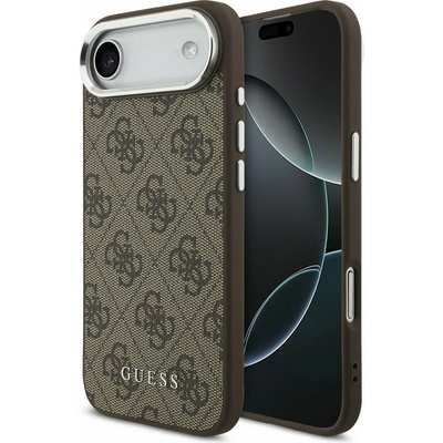 GUESS 4G MagSafe Задна Корица за iPhone Air Brown Guess | Kafyav | МЪЖЕ | UNI
