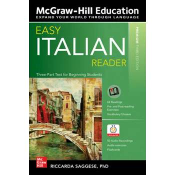 Image 1 of Easy Italian Reader, Premium Third Edition | Saggese, Riccarda