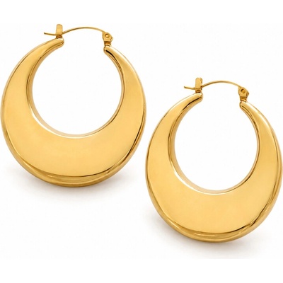 Olivie Náušnice KRUHY GOLD 10232