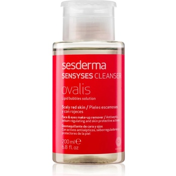 Sesderma Sensyses Cleanser Ovalis лосион за почистване на фон дьо тен за чувствителна и зачервена кожа 200ml