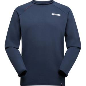 La Sportiva Мъжки пуловер La Sportiva Tufa Sweater Jumper - Night Sky / Mountain Red (017-3383-0513)