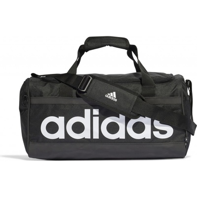 adidas Linear Duffel S black/white Čierna 25L